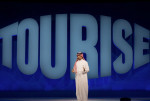 His Excellency Ahmed Al Khateeb, Saudi Arabia’s Minister of Tourism and Chairman of TOURISE, opens t
