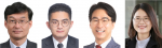 참여연구진. 왼쪽부터 이건도 서울대학교 신소재공동연구소 연구교수(교신저자), 서울대학교 신소재공동연구소 이성우 박사(주저자), 권영균 경희대학교 물리학과 교수, 김미영 서울대학교 
