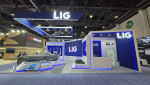 UAE 무인/자율 시스템 전시회 ‘UMEX 2026’에 마련한 LIG넥스원 부스 전경