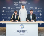 Standing: HE Khaldoon Al Mubarak, Chairman of Manchester City Football Club. Left to right: Husein S
