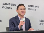 2월 25일(현지시간) 미국 샌프란시스코에서 삼성전자 대표이사 노태문 사장이 ‘삼성 갤럭시 언팩 2026’ 행사 직후 국내 기자간담회를 진행하고 있는 모습