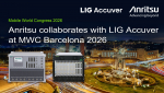 안리쓰, MWC 2026에서 LIG Accuver와 공동 시연 선보여