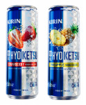 KIRIN HYOKETSU STRAWBERRY and KIRIN HYOKETSU PINEAPPLE