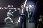 기아 송호성 사장이 ‘2026 CEO 인베스터 데이(CEO Investor Day)’에서 기아의 중장기 사업 전략 등에 대해 설명하고 있다