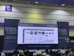 바이트사이즈 위영량 대표가 ‘AI EXPO KOREA 2026’ AI EXPO SUMMIT에서 발표하고 있다