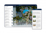 Pictured: RealTime Reservation's dynamic booking interface allows hotel guests to select an