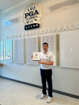 한국골프교육협회 강방수(BRANDON KANG) 이사장이 국내 최초로 PGA Master Professional 자격을 획득했다