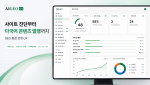 사이트 진단, 콘텐츠 발행, AI 인용 분석 기능을 보여주는 써밋피드의 AIGEO UX 대시보드