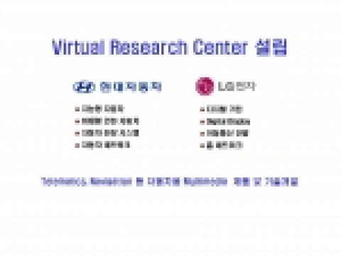 LG전자, 현대차와 가상연구센터 설립