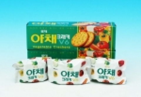 롯데제과, V6로 업그레이드된 야채크래커