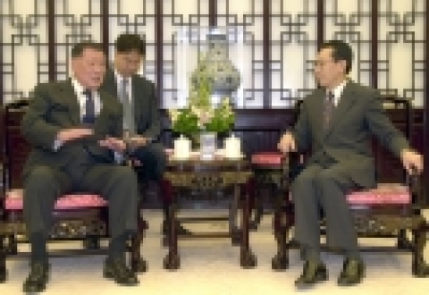 중국 우다웨이 외교부 부부장 면담 