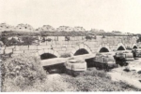 1900년대의 오간수문의 모습