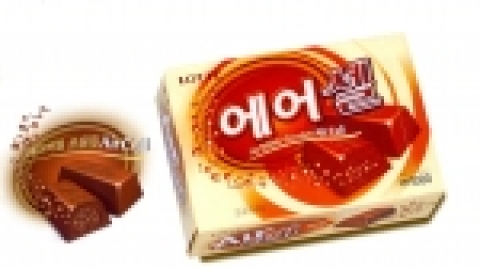 롯데제과, 산소 같은 초콜릿, ‘에어셀’ 시판