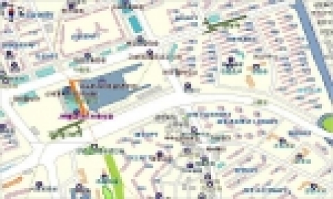 교통통제 상세 위치도