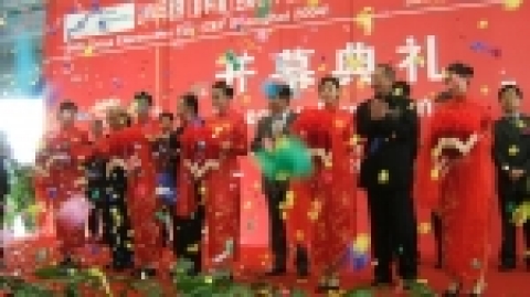 상해아시아전자전(AEES) 한국관 폭발적 인기 속에 진행