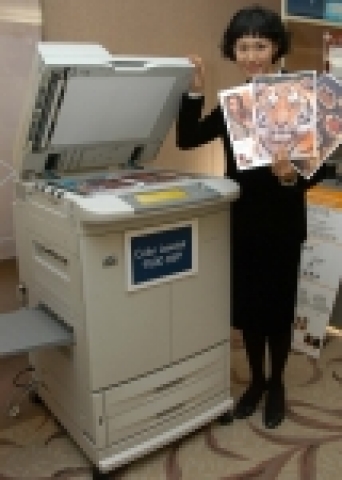 한국HP가 대규모 기업을 위해 출시한 초고속 디지털 컬러 복합기 'HP 컬러 레이저젯 9500mfp'
