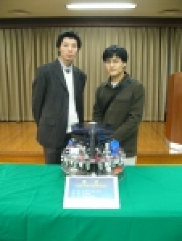 전남대 지능형로봇 기술평가대회 동상