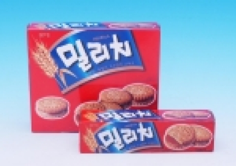 롯데제과, 호밀 통밀 비스킷 ‘밀리치’ 시판