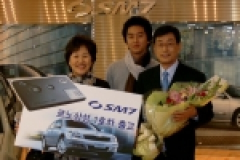 [사진추가]르노삼성자동차 SM7 1호차 출고