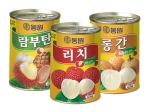 동원F&B, 람부탄, 리치, 롱간 3종의 열대과일 출시