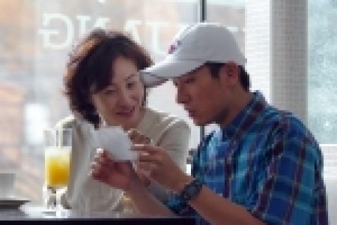 `말아톤' 촬영장에 떡잔치 벌어지다