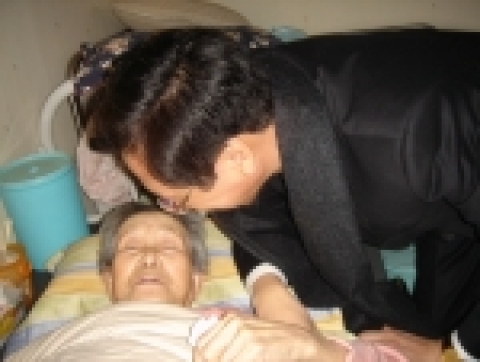 복지시설 방문 