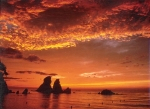 추암여명(황병담 작)-동해시청제공
