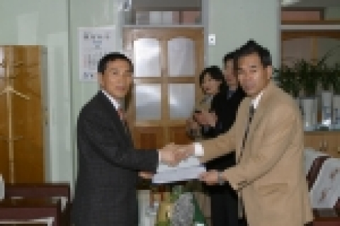 광주과기원, 올해도 첨단지역 학교에 도서기증