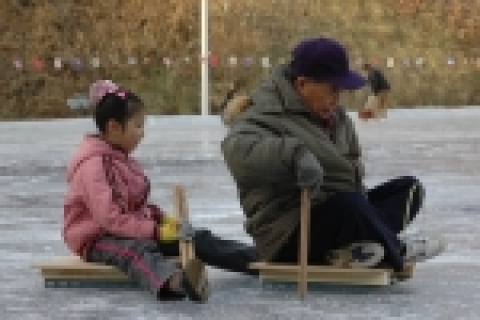 군포시, 당동배수지의 ‘씽씽썰매장’
