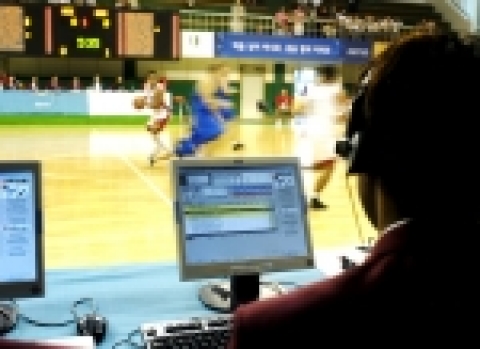 2003년 대구 하계 유니버시아드 대회, 실시간 경기정보시스템
운영 전경