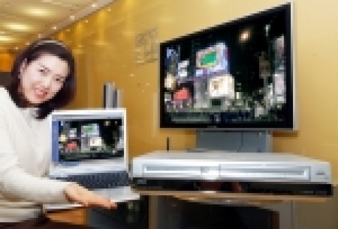 DVD레코더, 이제 네트워크로 통한다