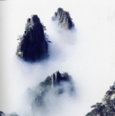 황산의 절경