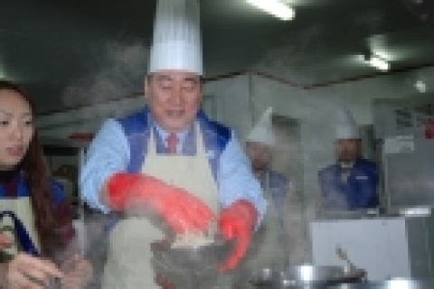 삼성전자 LCD총괄, 짜장면은 사랑을 싣고