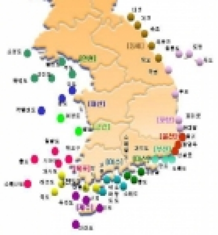 유인등대 위치도