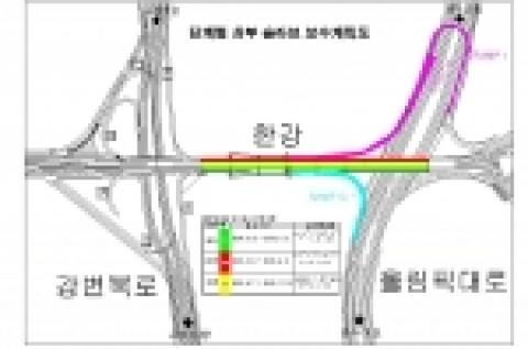 영동대교 교통통제
