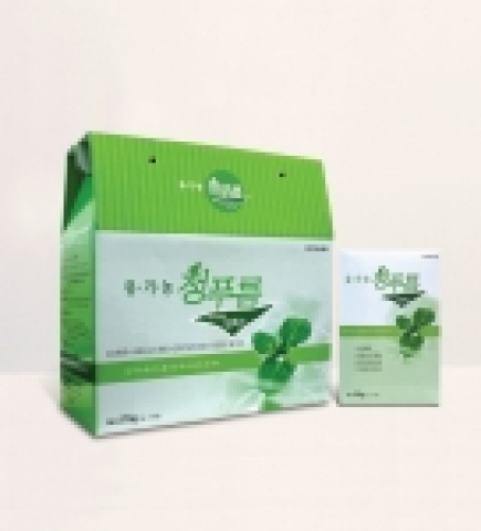 유기농 신선초,케일을 주원료로 만든 유기농 청푸름 (기타식물류 엽록소)