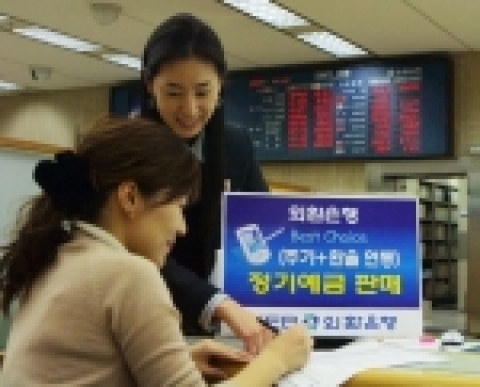 외환은행, 지수연동정기예금 4종 판매