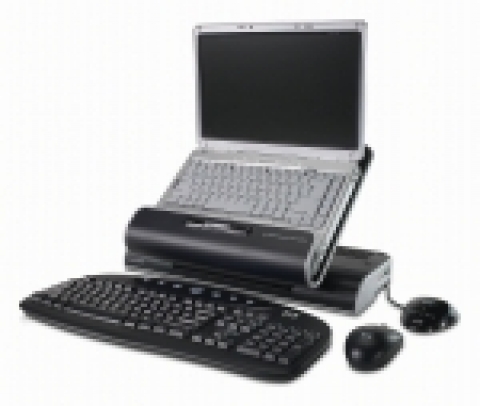 컴팩 프리자리오M2043과 확장베이스xb2000, 무선키보드,무선마우스.