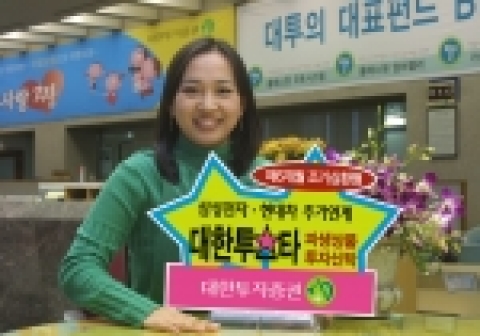 대한투자증권은 24일 삼성전자 및 현대차 보통주를 기초자산으로 한 파생상품(EL Warrant)에 투자하는 매6개월 조기상환형 상품 ‘대한 투스타Ⅱ 파생상품 투자신탁3호’를 28일