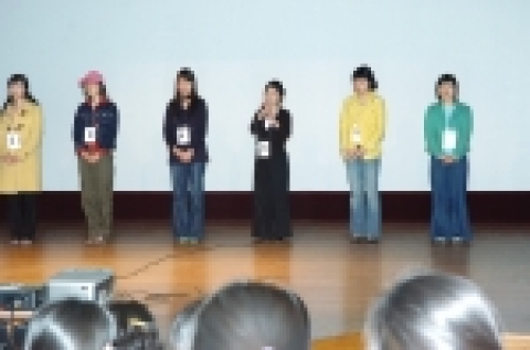 조선대학교(총장 김주훈)는 2005학년도 홍보도우미 선발대회를 3월 24일 오후 3시 사범대학 6층 연주홀에서 개최했다.