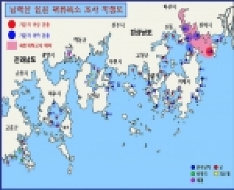 마비성패류독소 발생현황(2005. 3. 25 현재)