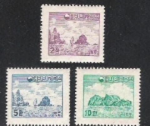 1954년 발행된 독도풍경 보통우표