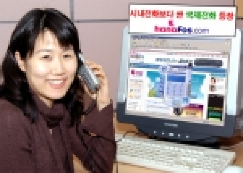 하나포스닷컴을 운영하는 하나로드림(대표 김철균)은 쓰리알소프트(대표 유병선)와 제휴를 맺고, '전화'와 '메신저' 기능이 통합된 신개념 양방향 