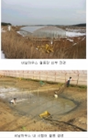 국립수산과학원(원장 김영규)은 겨울철에 축제식 어류양식장에서 반복적으로 발생하고 있는 어류 동사피해를 예방할 수 있는 월동사육 기술개발에 성공하였다고 밝혔다.