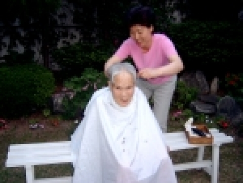 정옥단(여,45세)-대통령 표창 (효행자)