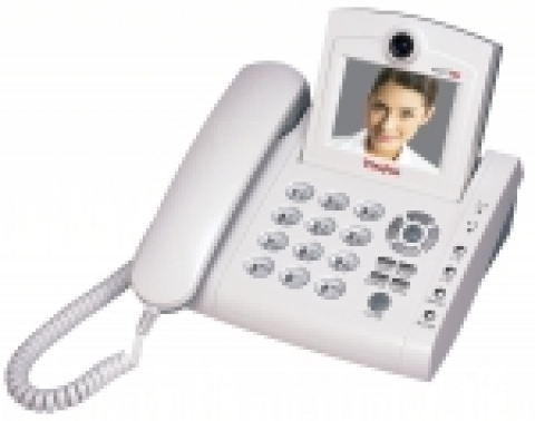 씨앤에스테크놀로지의 인터넷 영상전화기 ‘비쥬폰 CIP-5300’