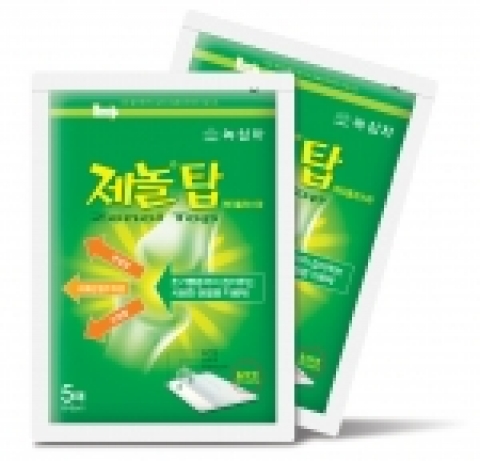 녹십자(대표 許日燮)는 별도의 밀착포를 붙여야 하는 기존 습포제의 불편함을 없앤 새로운 개념의 습포제 ‘제놀 탑’(제품명)을 국내에서는 처음으로 출시했다고 23일 밝혔다.