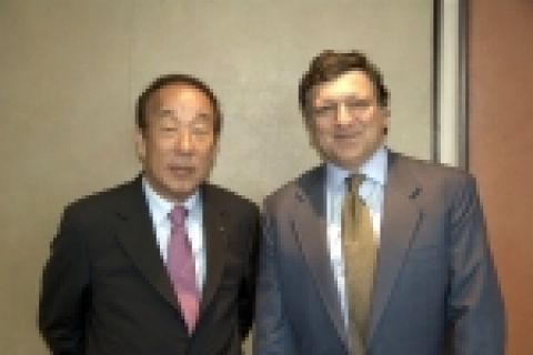 박용성 회장 / 호세 마뉴엘 바로소 (Jose Manuel Barroso) 유럽연합집행위원회 위원장