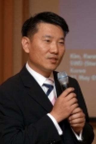 한국 HP 김광선 이사의 발표 모습