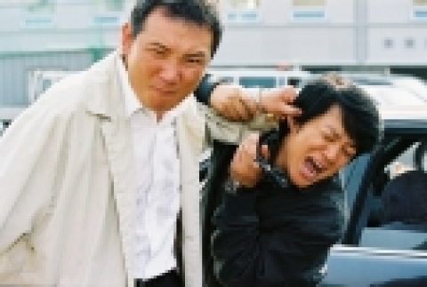 2005년 여름 유일한 정통코미디가 될 '이대로, 죽을 순 없다'의 촬영 현장